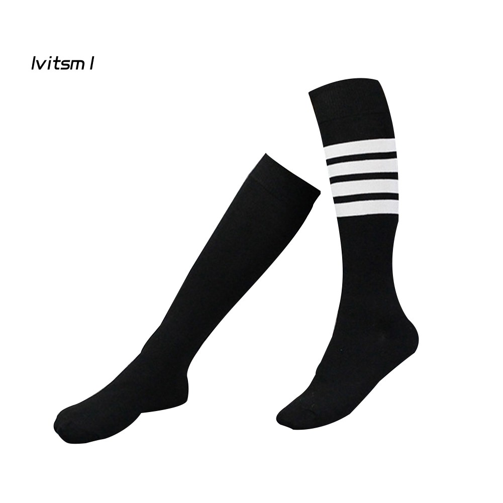 【LTM】Autumn Winter Women Stripes Letters Elastic Middle Tube Socks Warm Stockings | BigBuy360 - bigbuy360.vn