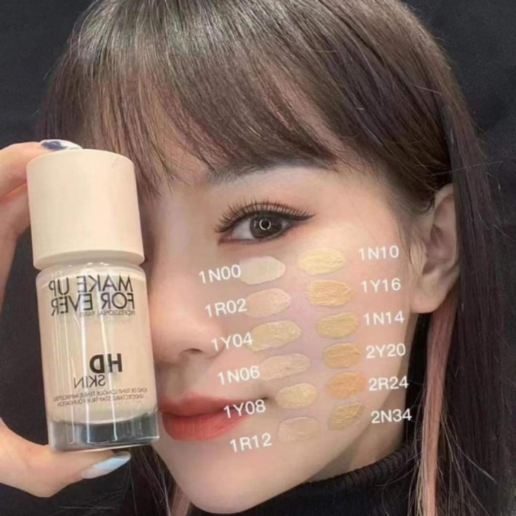 Kem nền che khuyết điểm lâu trôi Make Up For Ever HD Skin Foundation 30ml