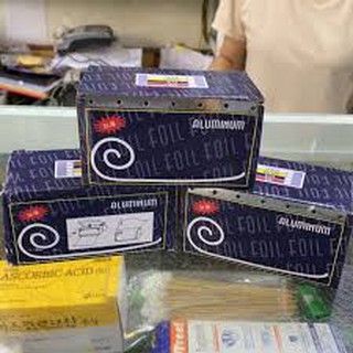 Cuộn giấy bạc uốn tóc con sâu, nhuộm tóc