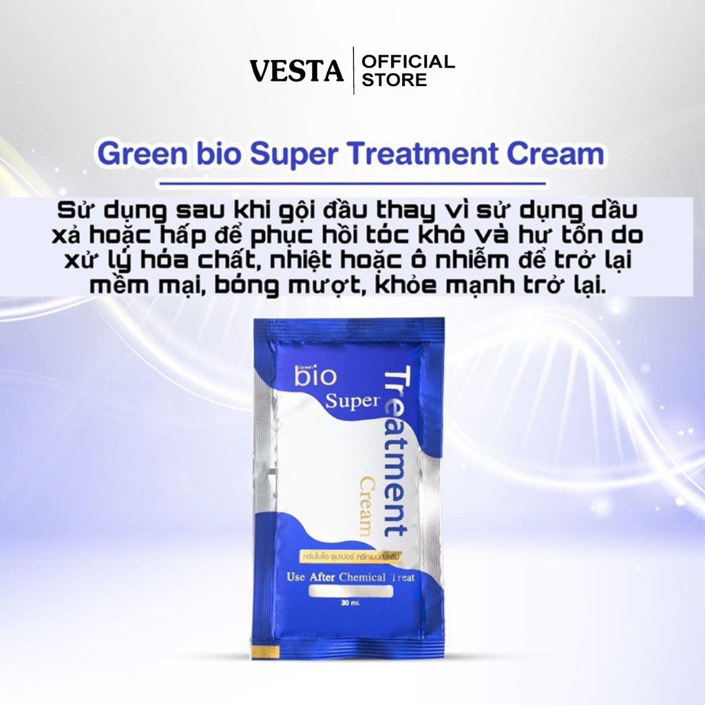 Ủ Tóc 💕𝑭𝒓𝒆𝒆𝒔𝒉𝒊𝒑💕 Kem Ủ Tóc Bio Super Treatment Thái Lan Siêu Mềm Mượt Phục Hồi Tóc