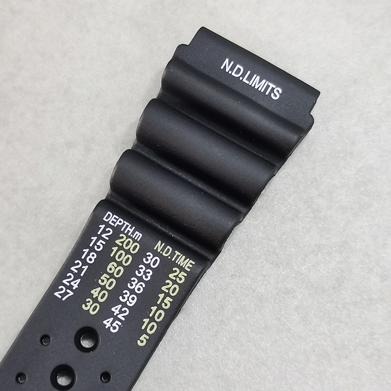 Dây Đeo Cao Su 20 / 22 / 24mm Cho Đồng Hồ Thể Thao Seiko Citizen Aqualand Và Quái Vật