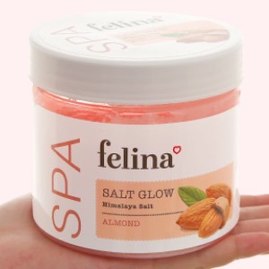 Muối Tắm Tẩy Tế Bào Chết Felina Tinh Dầu Hạnh Nhân 500g