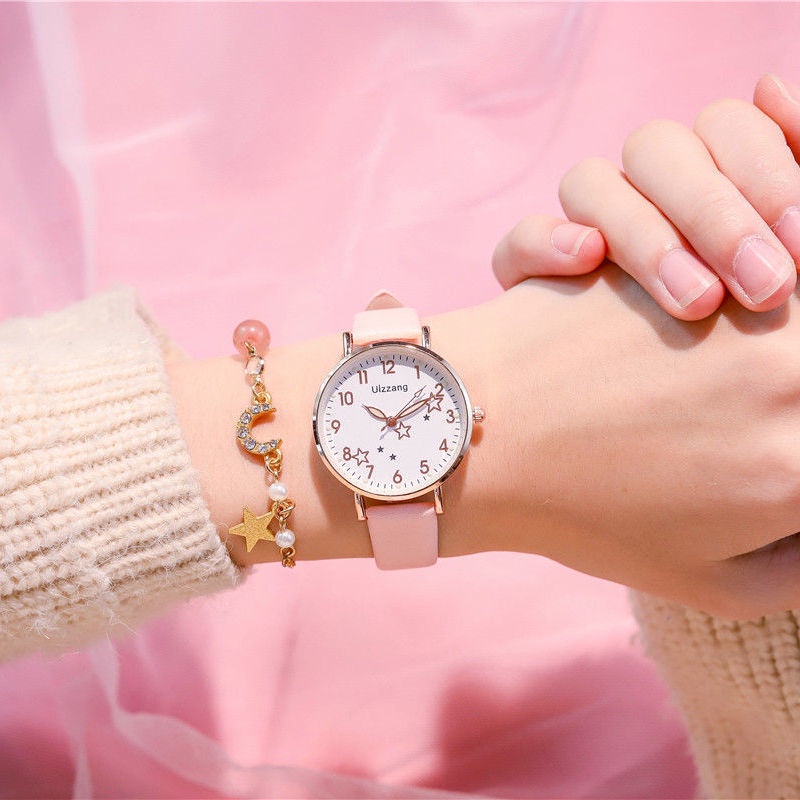 Đồng hồ đeo tay chống nước dạ quang đơn giản thời trang Hàn Quốc cho nữ/ Lắc tay/ Hộp đựng bán lẻ | BigBuy360 - bigbuy360.vn