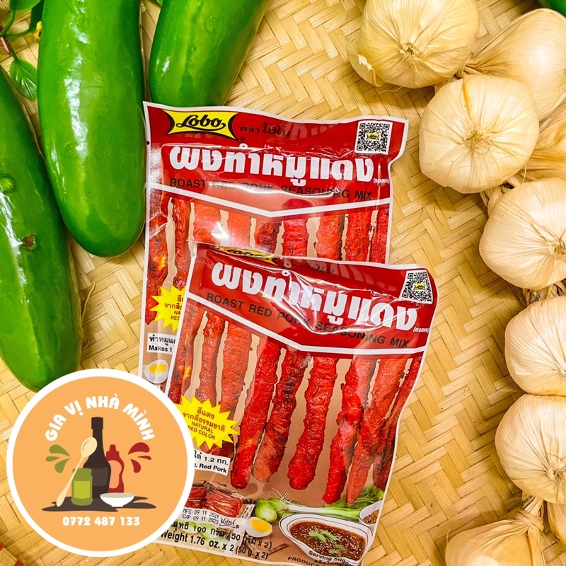 BỘT XÁ XÍU THÁI LAN LOBO -100GR