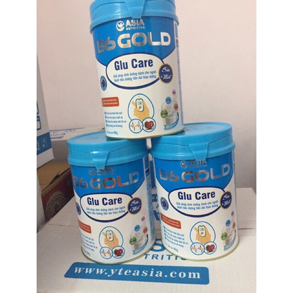 Sữa bột Glu Care - Sữa bột dành cho người tiểu đường,tiền đái tháo đường hộp 900g