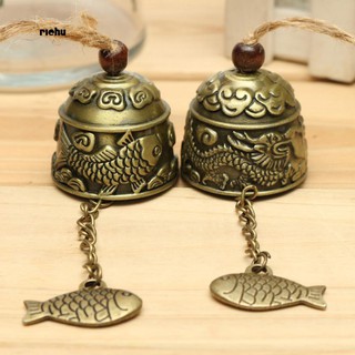 Chuông gió hợp kim họa tiết rồng/cá đẹp mắt dễ thương