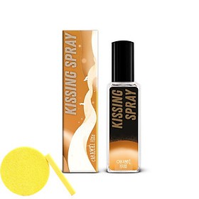 Xịt thơm miệng Kissing Spray hương Caramel Kiss  [CHÍNH HÃNG] nhỏ gọn bỏ túi chai xịt thuỷ tinh 20ml - LOLI &amp; THE WOLF