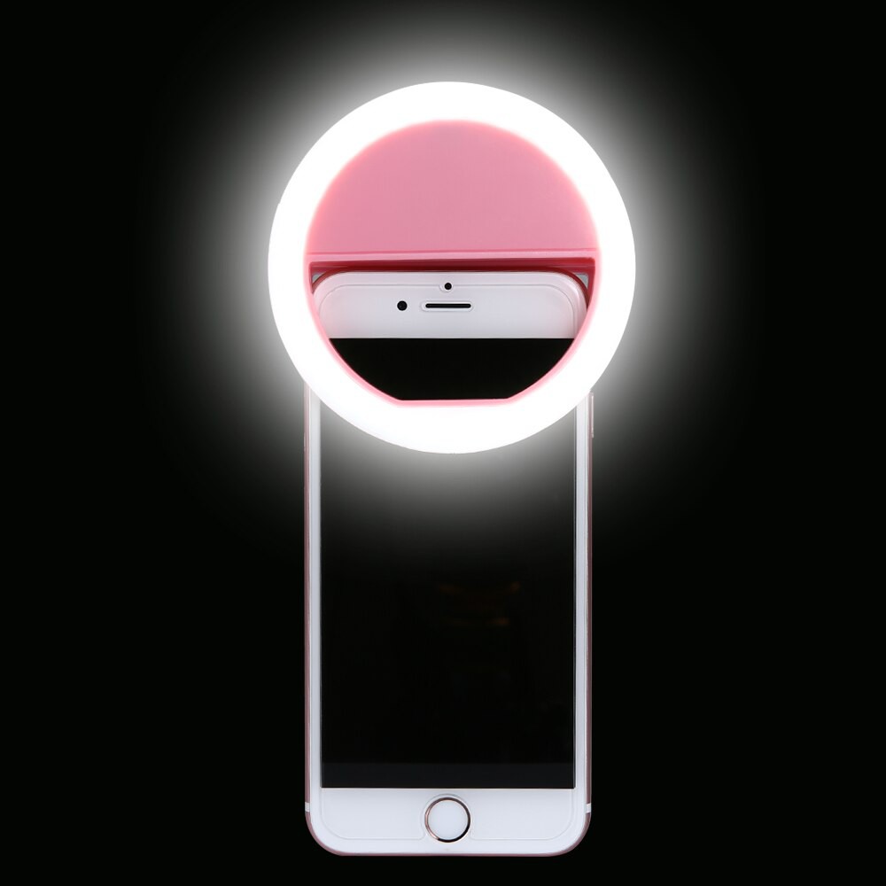 Đèn led kẹp selfie RK-12 cho mọi loại máy smartphone
