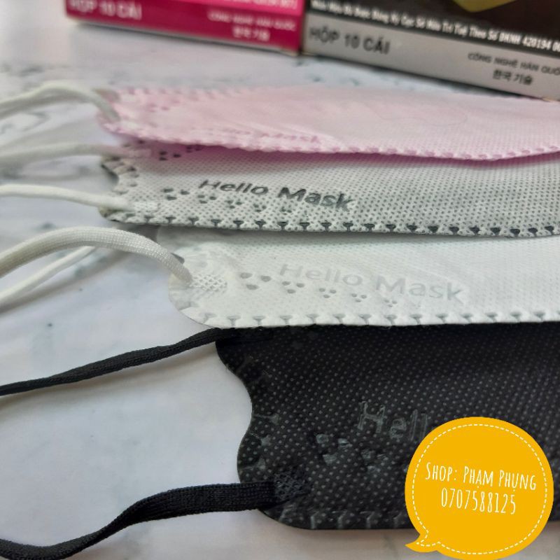 Khẩu Trang Hello Mask 4D CÔNG NGHỆ HÀN QUỐC ĐẠT CHUẨN CHẤT LƯỢNG | BigBuy360 - bigbuy360.vn