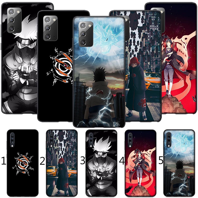 Ốp điện thoại mềm in hình Naruto cho Samsung Galaxy S10 S10e S9 S8 Plus Lite S7 Edge ZZ50