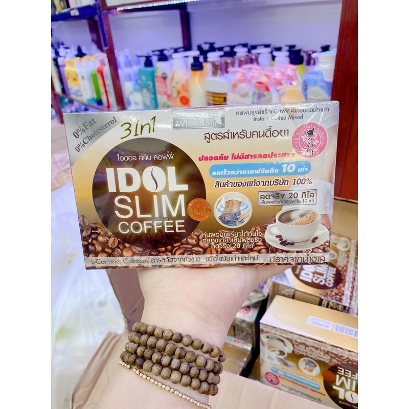 Cà phê giảm cân IDOL SLIM COFFEE 3In1 mẫu mới