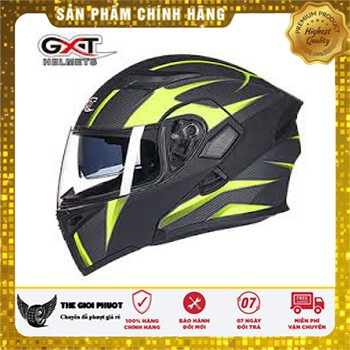 Bán Sỉ- Mũ bảo hiểm FullFace GXT lật hàm 2 kính cao cấp