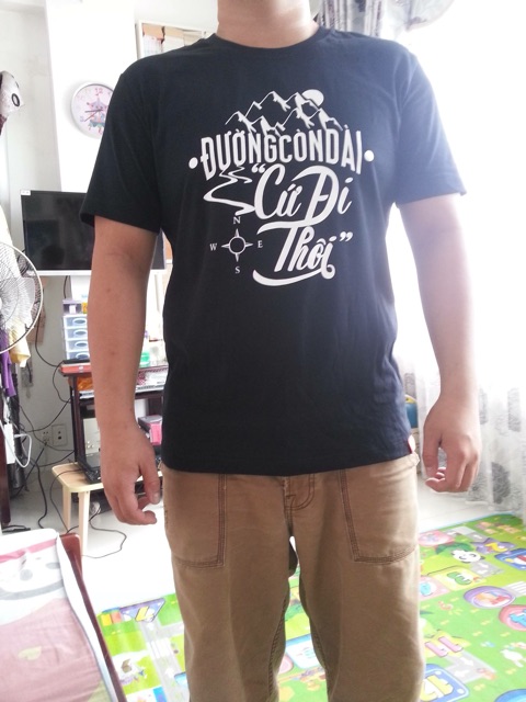 Áo Phượt "Đường còn dài, cứ đi thôi" | BigBuy360 - bigbuy360.vn