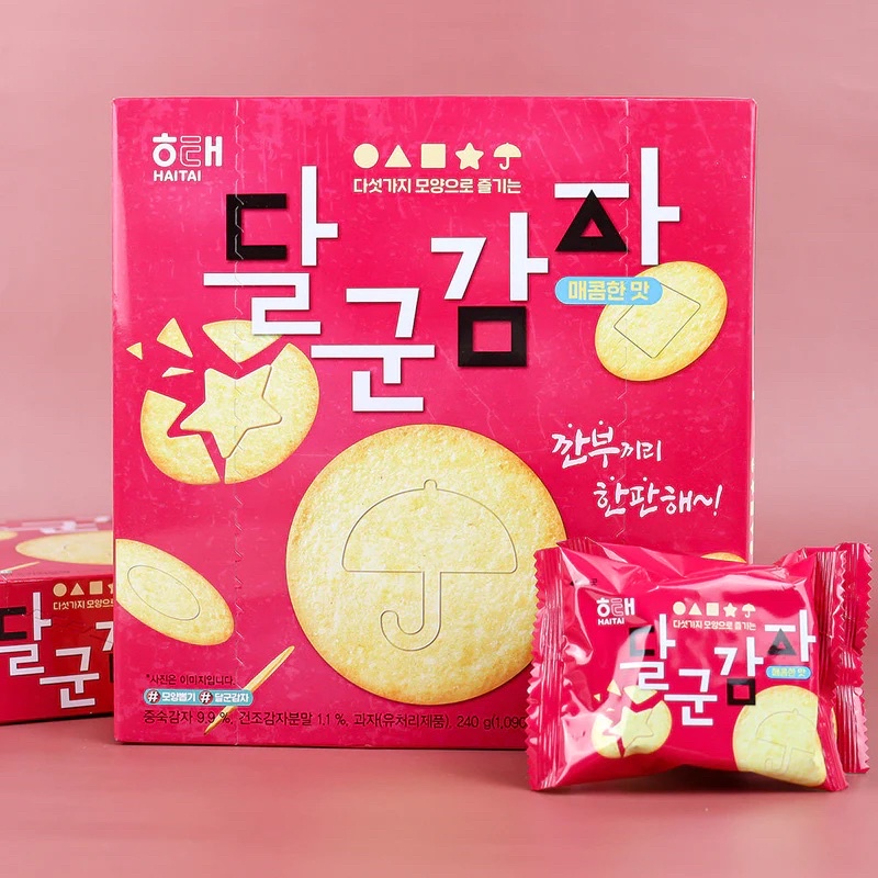 Bánh quy Haitai Squid Game - Hàn Quốc thumbnail