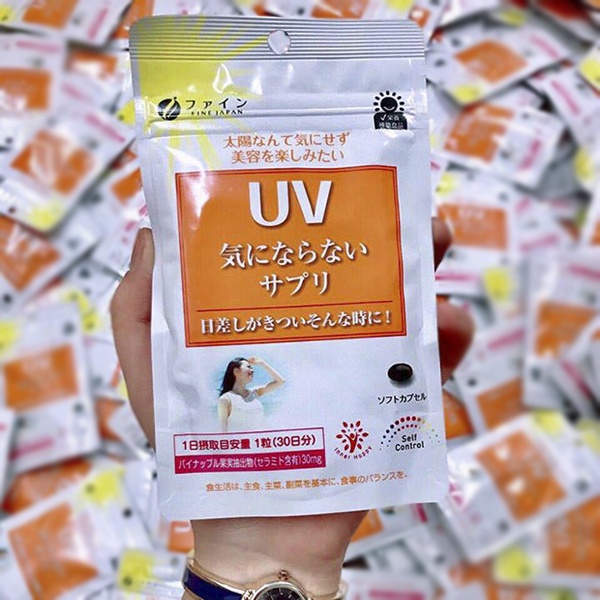 Viên uống chống nắng UV Fine 30 viên Nhật Bản