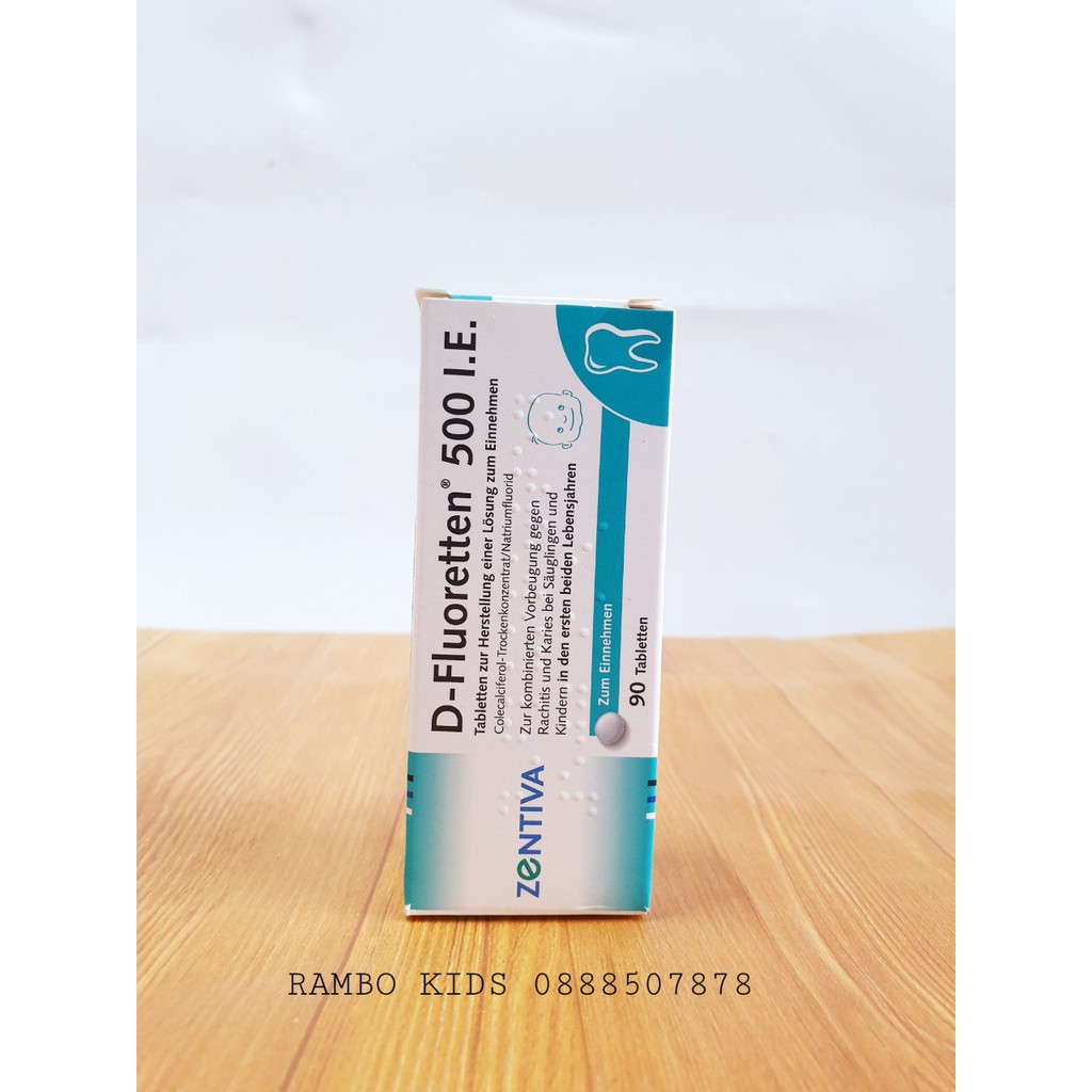 Vitamin D-Fluoretten 500 I.E