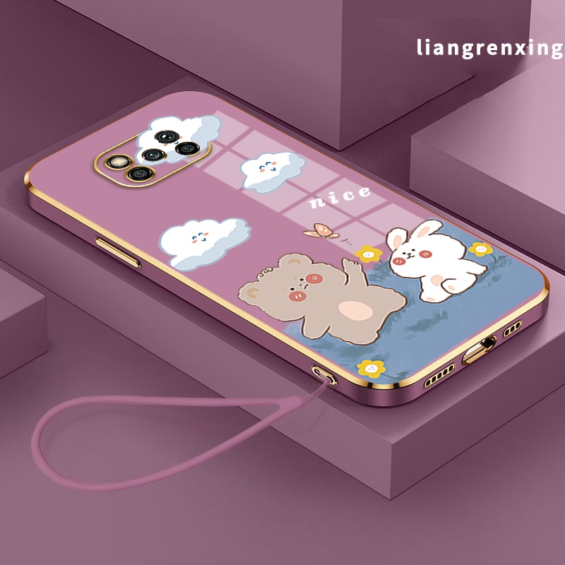 Ốp Điện Thoại Silicon Mềm Mạ Điện Chống Sốc Cho XIAOMI POCO X3 PRO POCO X3 NFC POCO X3 Ddx01