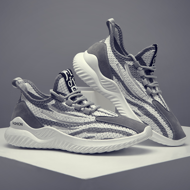 Giày Thể Thao Yeezy Thiết Kế Thoáng Khí Thời Trang Mùa Thu Năng Động