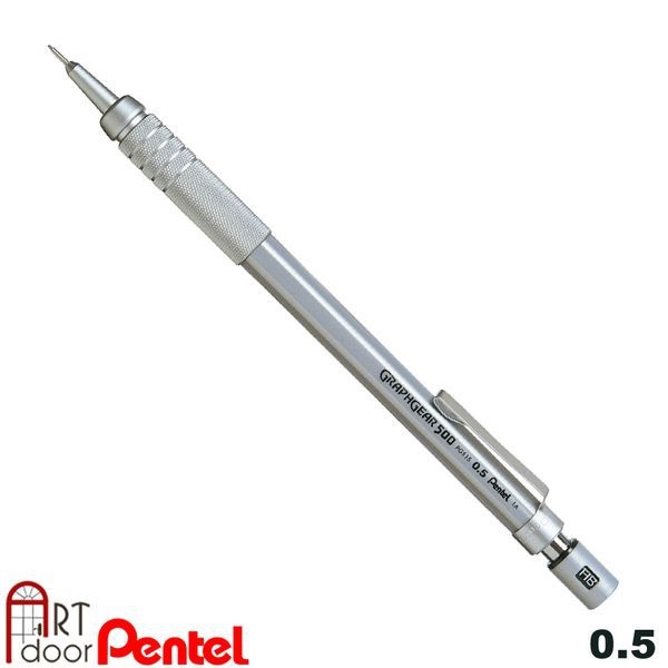 [ARTDOOR] Bút chì bấm PENTEL Graphgear 500 thân thép (đủ size)