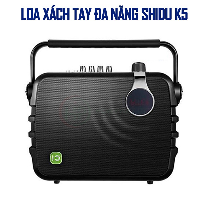 Loa xách tay đa năng Shidu K5 giá rẻ công nghệ UHF màu sắc đa dạng