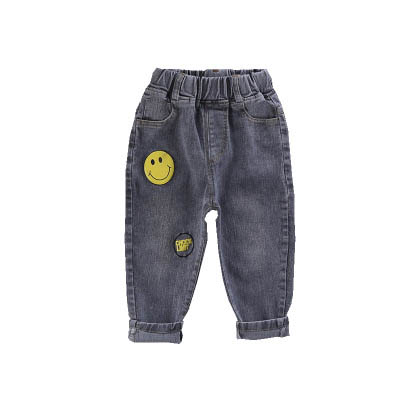 Quần Jeans Lưng Thun Thời Trang Cho Bé 1-6 Tuổi