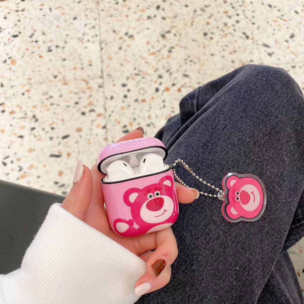 Disney Vỏ Bảo Vệ Hộp Đựng Tai Nghe Airpods 1 / 2 / 3 Hình Gấu Dâu Tây Đáng Yêu Dễ Thương | BigBuy360 - bigbuy360.vn