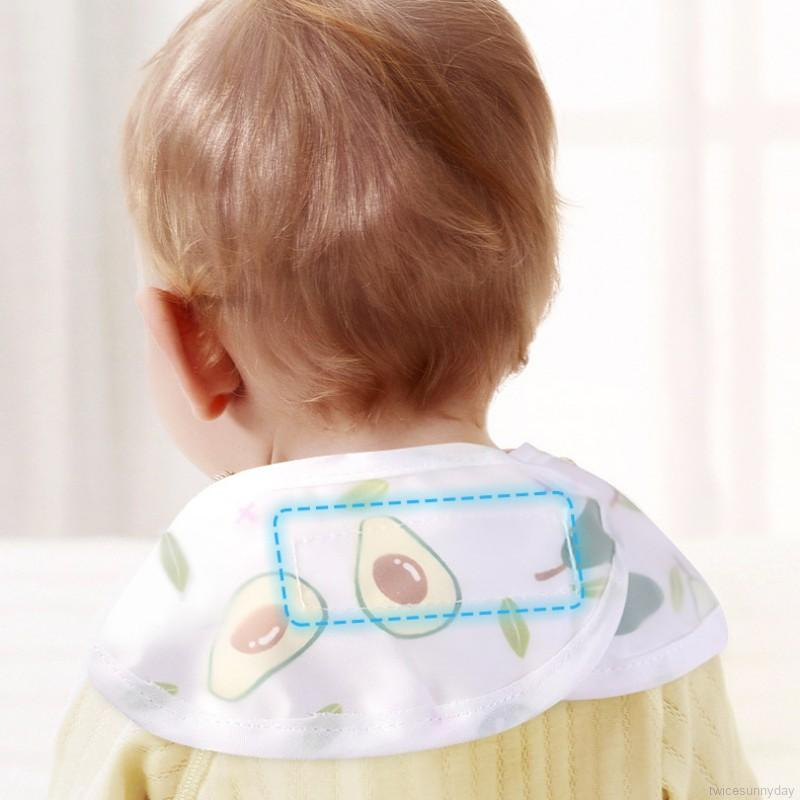 Yếm tập ăn cho bé thiết kế hai mặt chống thấm nước tiện dụng cho bé