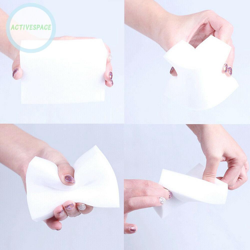 Bộ 50 miếng bọt biển nano màu trắng chuyên dụng cho vệ sinh xe hơi