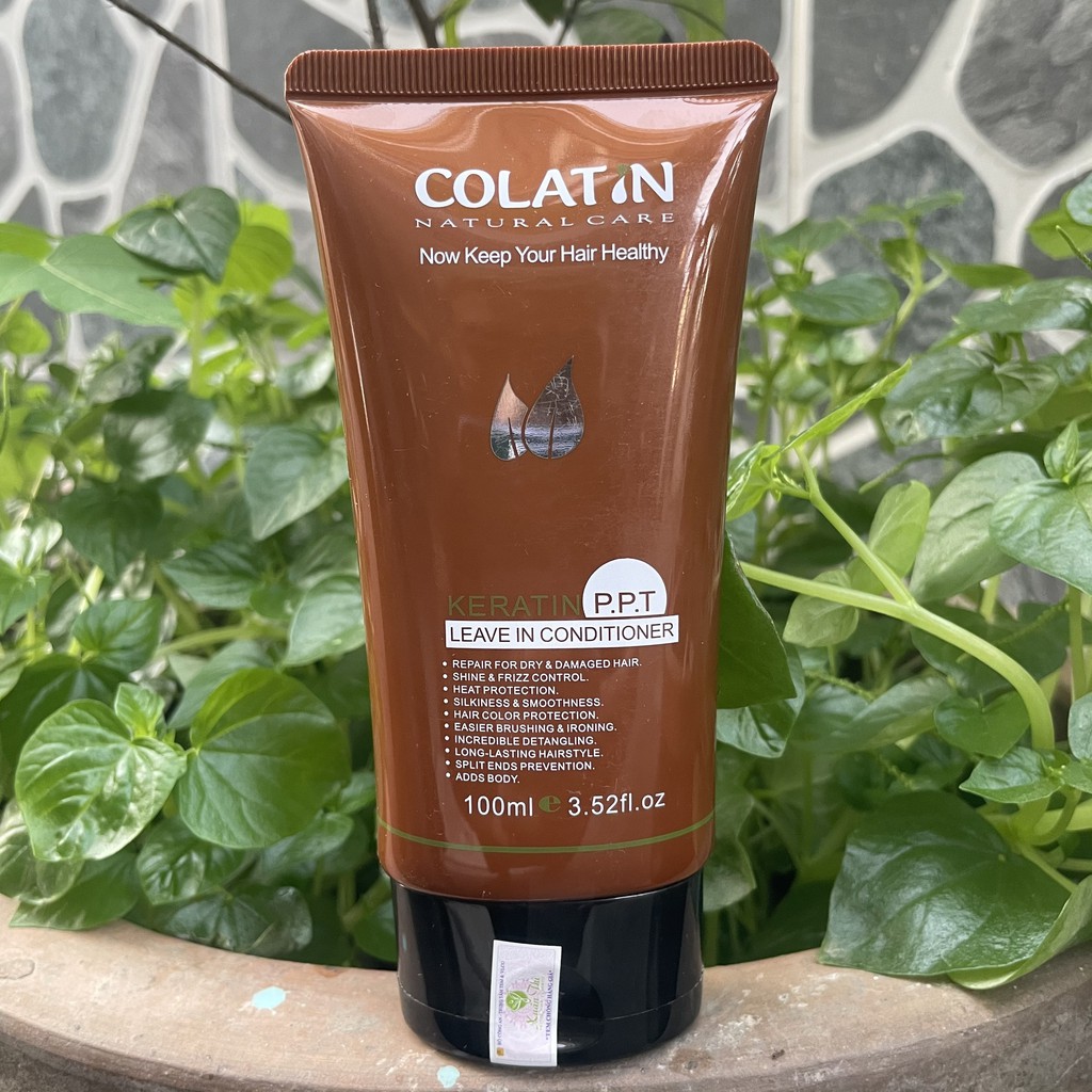 KEM DƯỠNG TÓC PHỤC HỒI SIÊU MƯỢT COLATIN PPT KERATIN 100ML