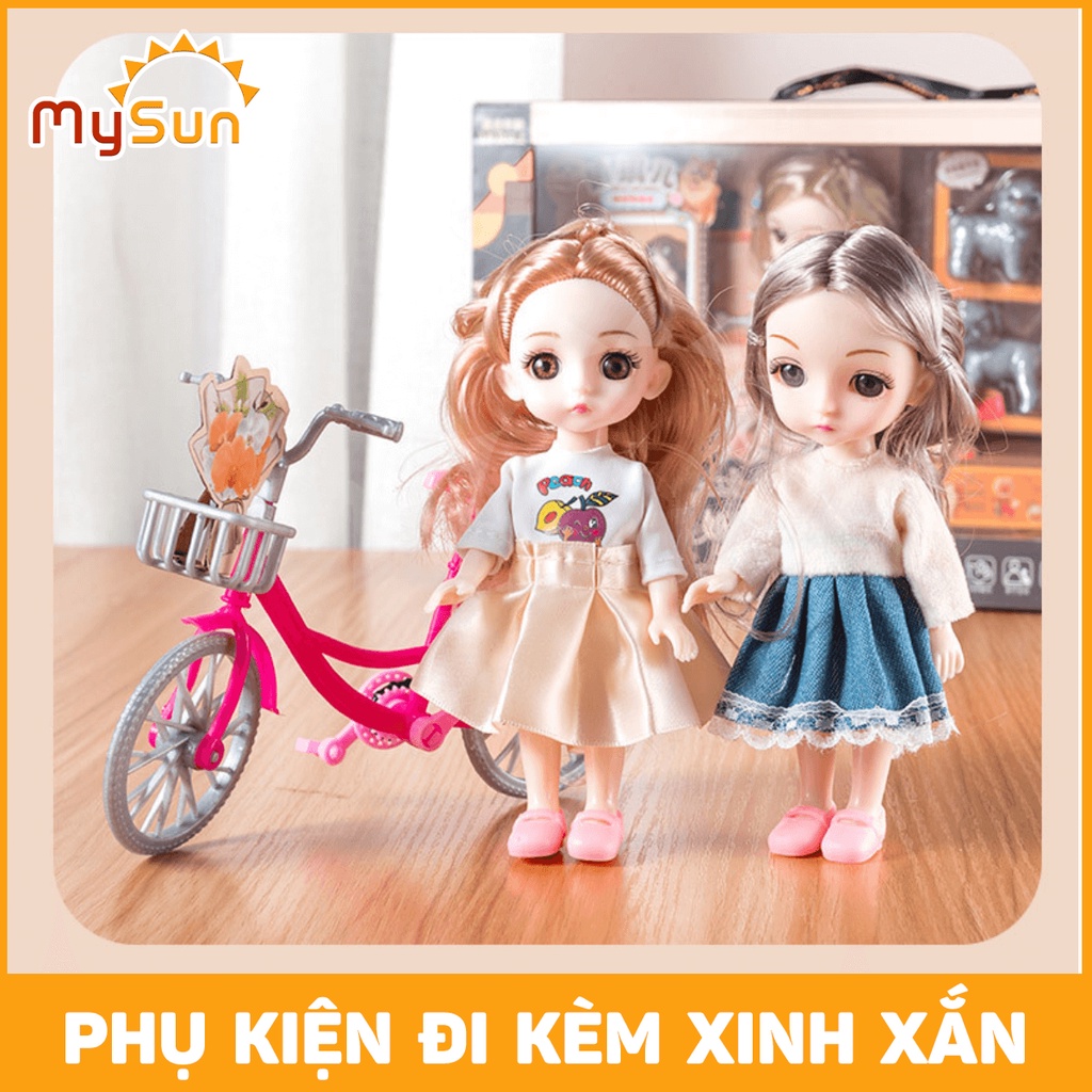 Bộ đồ chơi ngôi nhà búp bê công chúa chibi xinh đẹp có 8 khớp cầu cho bé gái giá rẻ MySun