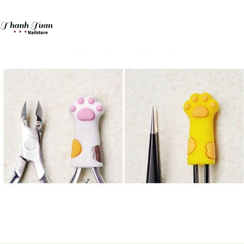 Bọc đầu kìm hình thú cute - bọc đầu kìm silicon chuyên dụng ngành nail  - Phụ kiện đồ nail