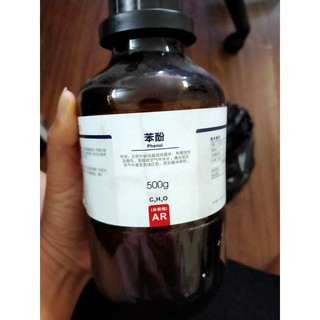 Phenol - C6H5OH -  Lọ 500g Cas: 108-95-2