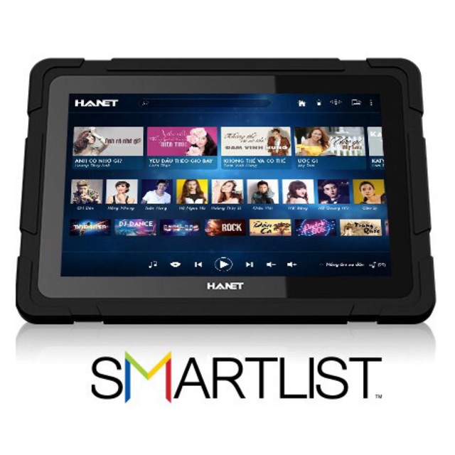 Máy Tính Bảng chọn bài hát HANET KARAOKE/ SmartListX