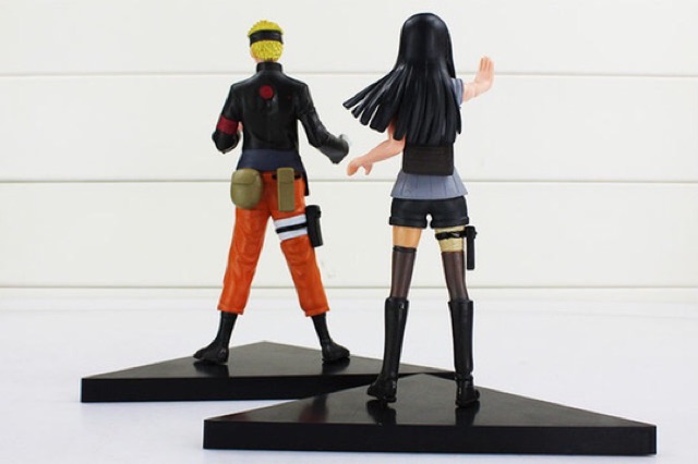 Có sẵn  Set 2 Mô hình NARUTO + HYUGA HINATA  2 kiểu chọn lựa