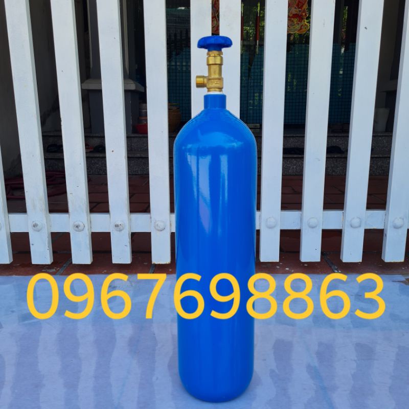 Bình oxy 9L đã nạp khí