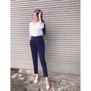 2 sơ mi trắng size (1S, 1 L)+ 1 quần giả váy size S+ 1 chân váy Xoè size L