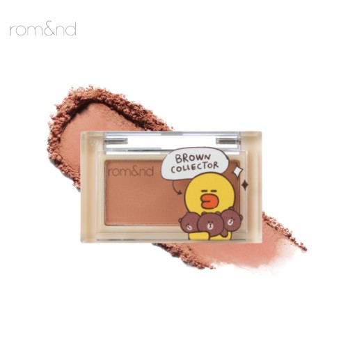 [Mã FMCGMALL giảm 8% đơn từ 250K] Phấn Má Hồng Dạng Nén Rom&amp;nd LINE FRIENDS Better Than Cheek Mini 1.4g