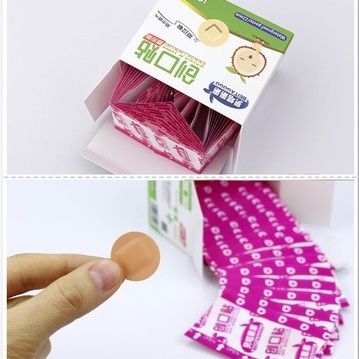 Hộp 100 miếng dán urgo hình tròn không thấm nước thoáng khí