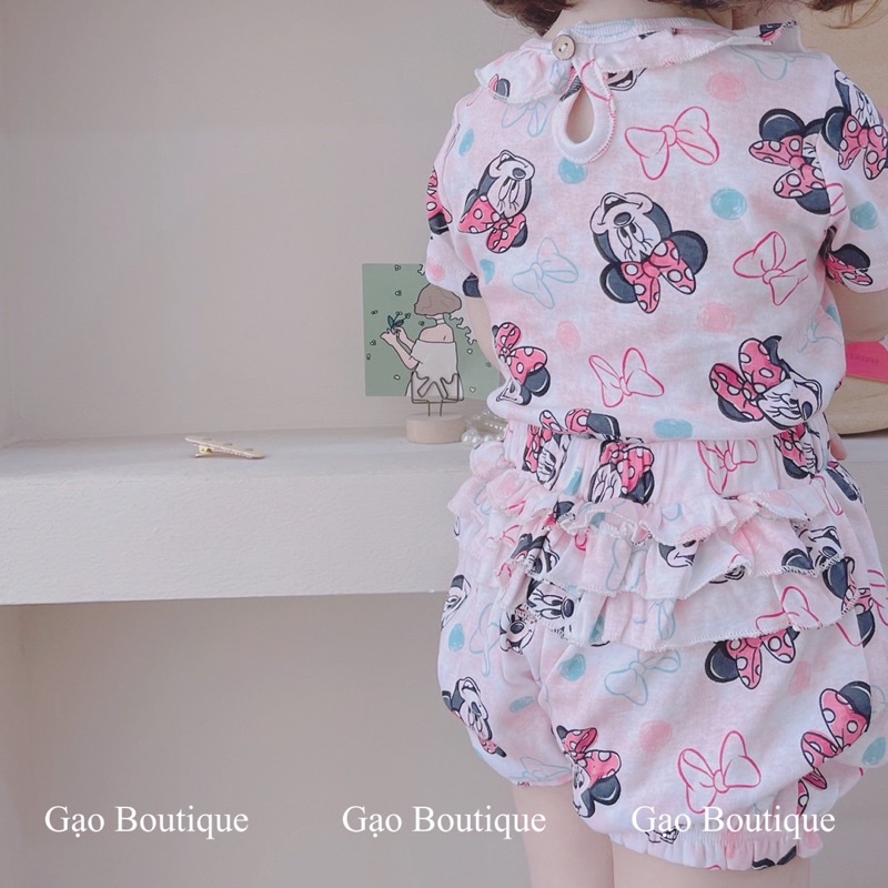 Đồ bộ cho bé gái 7-18kg - Hè 2023