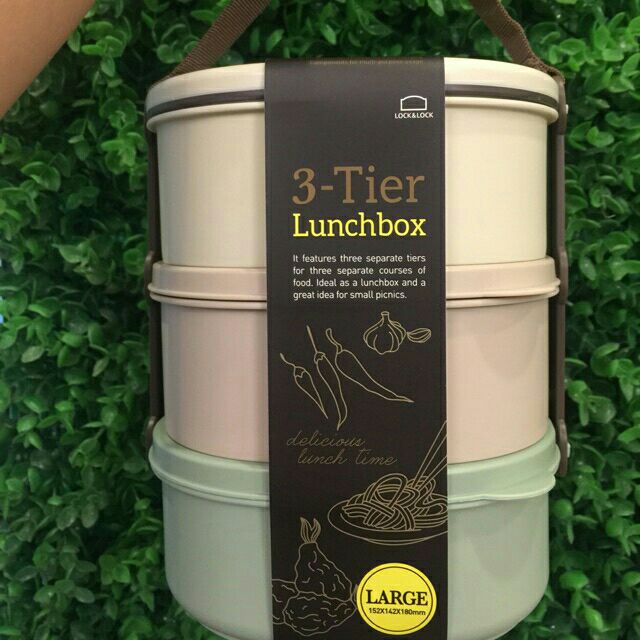 Cặp lồng cơm 3 tầng Lock&Lock