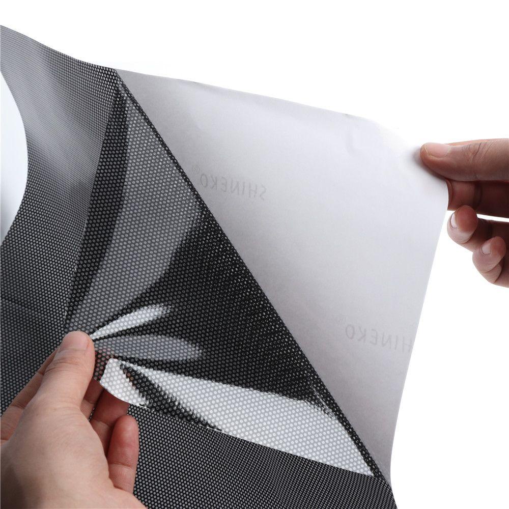 Set 2 Tấm Phim Lưới Dán Cửa Sổ Chống Nắng Tiện Dụng