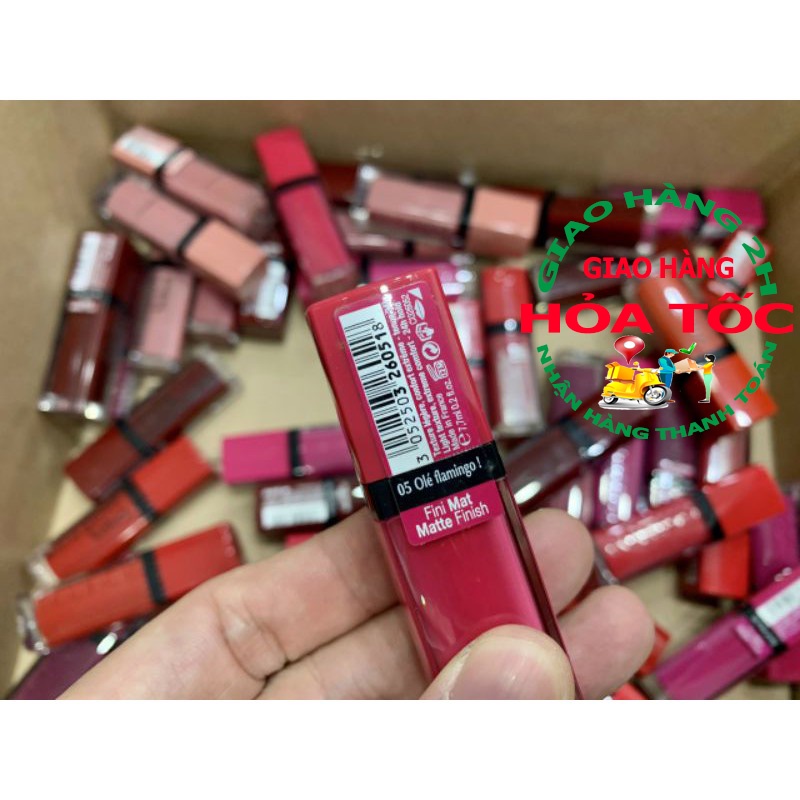 Son Kem Lì Bourjois Rouge Edition Velvet chuẩn Auth 100%