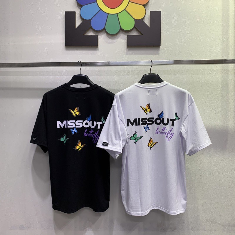 [LOCAL BRAND] Áo thun Missout tay lỡ form rộng vải Cotton - Thời trang nam nữ Unisex Streetwear Hàn Quốc