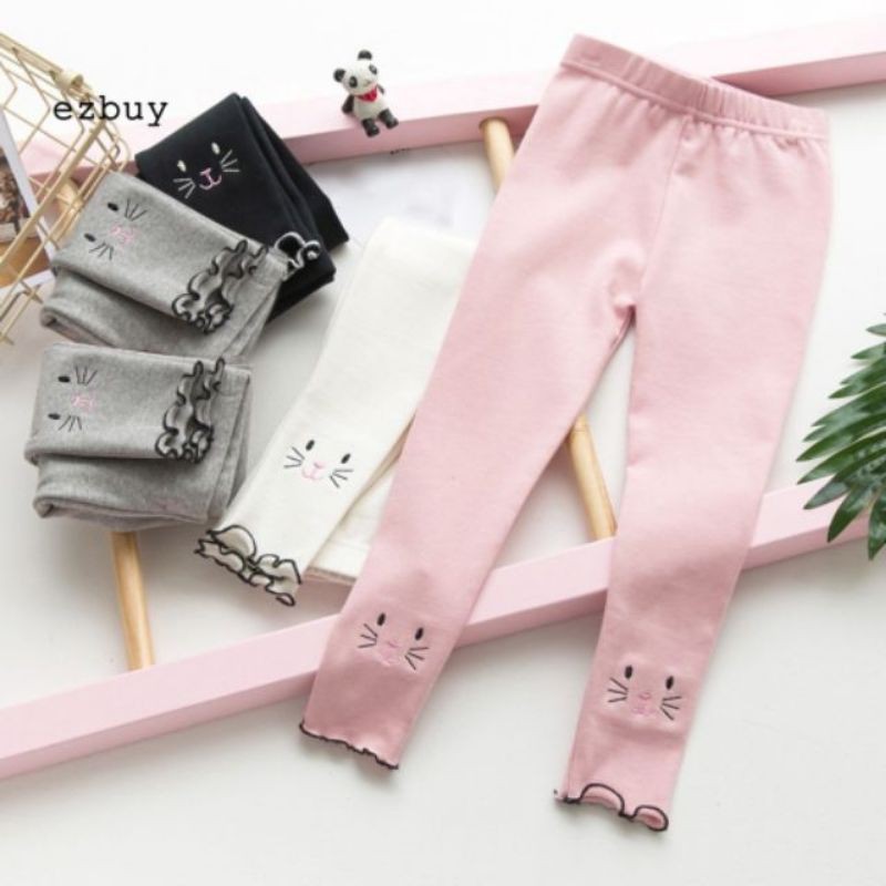 quần legging mèo cho bé iu