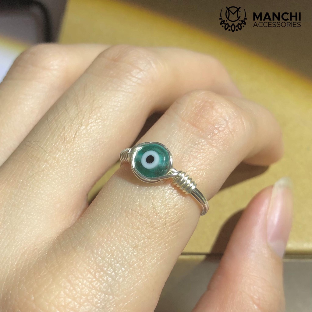 Nhẫn Evil Eye - mắt quỷ handmade