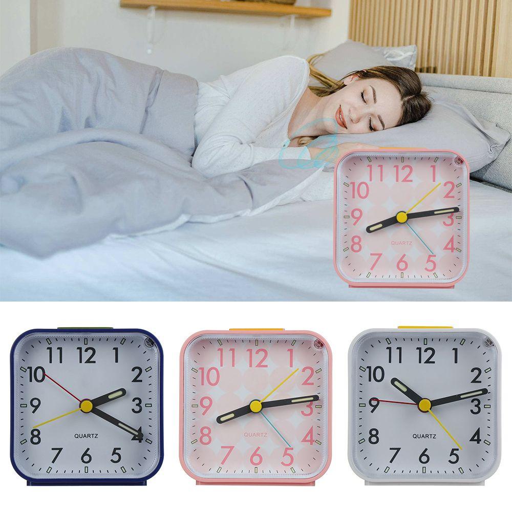 Đồng Hồ Báo Thức KENT1 Không Cần Bấc Đơn Giản|Đồ Trang Trí Nhà Cửa