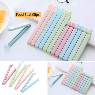 Bộ 5 Kẹp Dán Nhựa Chống Ẩm Kẹp Niêm Phong Túi Thực Phẩm Kẹp Hải Cẩu Ăn Nhẹ Con Dấu Giữ Tươi Kẹp Túi Niêm Phong Kẹp Niêm Phong