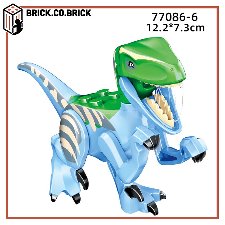 Đồ Chơi Lắp Ráp Non LEGO Khủng Long Mô Hình Dinosaur Jurrasic World - Thế Giới Khủng Long 77086 MẪU MỚI