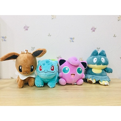 MÓC KHÓA GẤU BÔNG POKEMON (MẪU NGẪU NHIÊN)