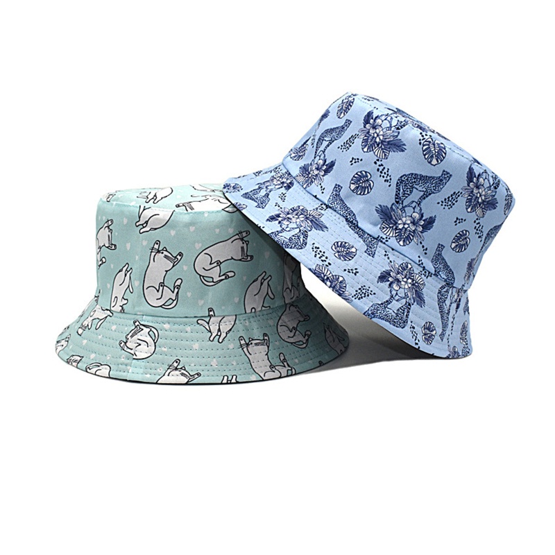 Mũ Tai Bèo Chống Gió In Họa Tiết Động Vật Dành Cho Các Hoạt Động Ngoài Trời